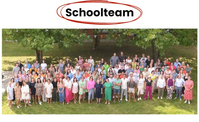 Schoolteam nieuw